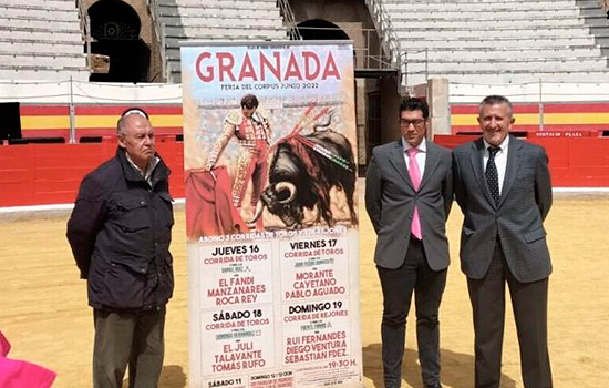 Programa de corridas de toros para Feria Corpus